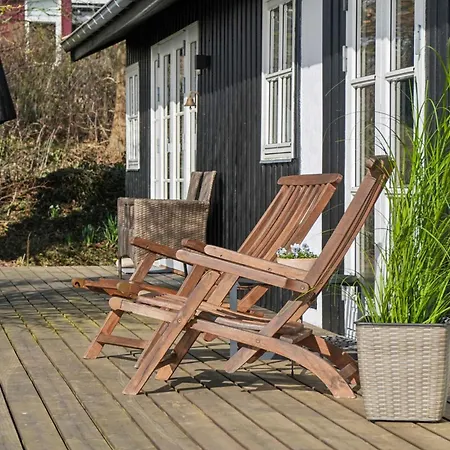 Summerhouse With Fantastic Panorama Seaview Fåborg